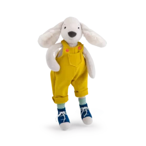 Poupée chien Pilou jaune Puce & Pilou - 684008 - Moulin Roty